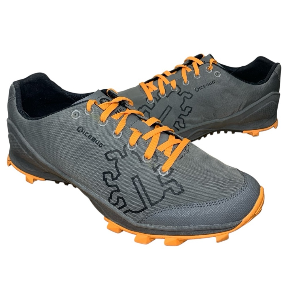 Icebug Zeal RBX9 Trail Running Shoes Sz 10  Gray Lace up Outdoor Performance